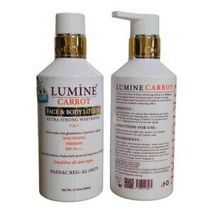 Lumine Carrot face and body lotion, 2 piece